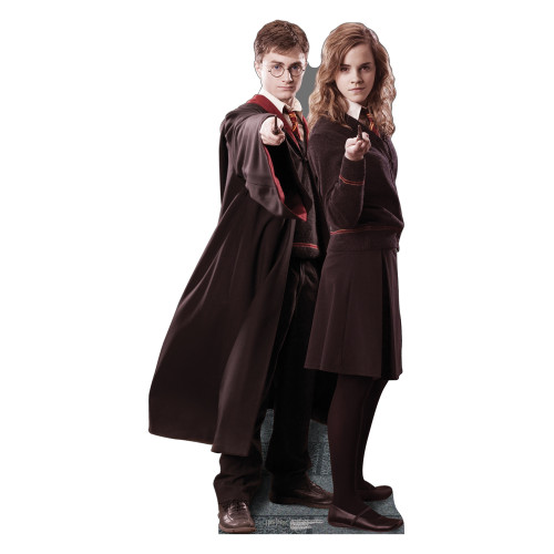 Harry, and Hermione Harry Cardboard Cutout