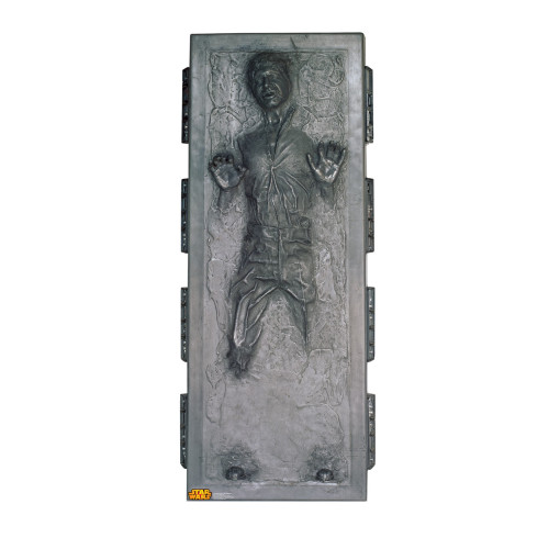 Han Solo in Carbonite Cardboard Cutout