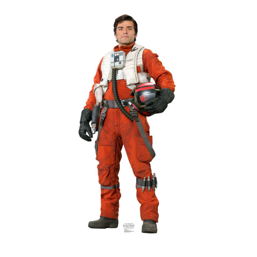 Poe The Force Awakens Cardboard Cutout