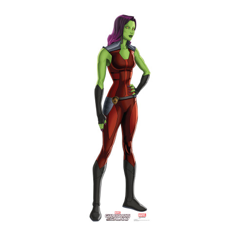 Gamora (Animated) Cardboard Cutout
