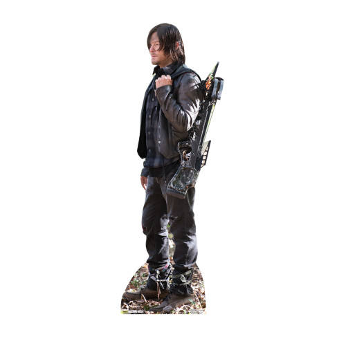 Daryl Dixon Crossbow Slung Cardboard Cutout