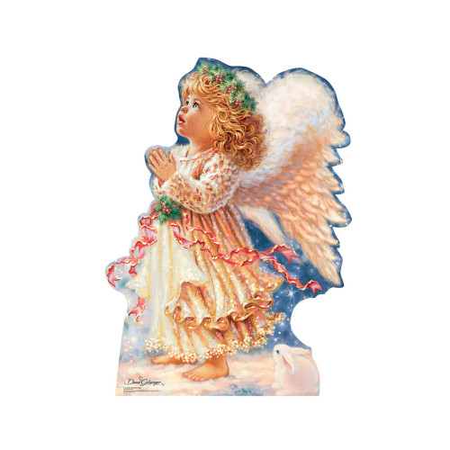 Little Christmas Angel Cardboard Cutout