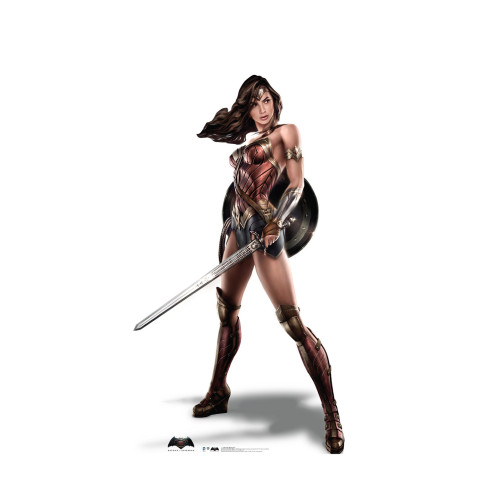 Wonder Woman Dawn of Justice Cardboard Cutout