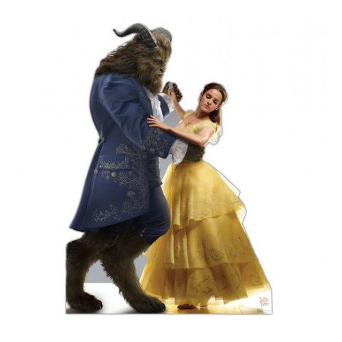 Belle and Beast (Live Action) Cardboard Cutout Belle and Beast (Live Action) Cardboard Cutout