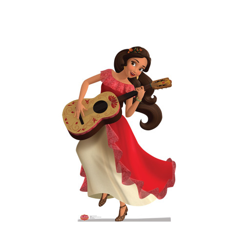 Elena of Avalor with Guitar Cardboard Cutout