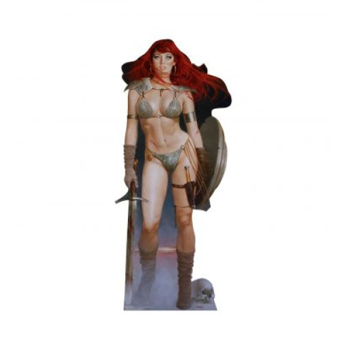 Red Sonja Red Dawn Cardboard Cutout