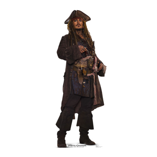 Jack Sparrow (Pirates 5) Cardboard Cutout