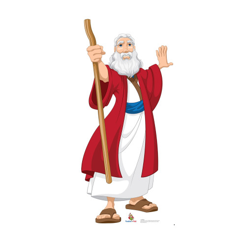 Moses (Creative for Kids Illustrated) Cardboard Cutout