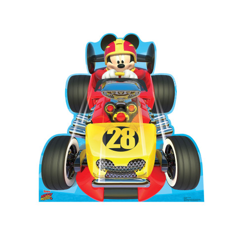 Mickey Roadster Racers Cardboard Cutout