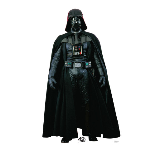 Darth Vader (Star Wars 40th) Cardboard Cutout Darth Vader (Star Wars 40th) Cardboard Cutout