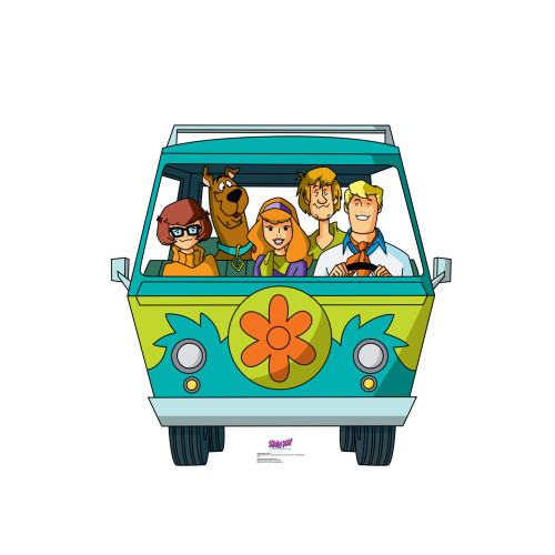 Mystery Machine (Mystery Inc) Cardboard Cutout