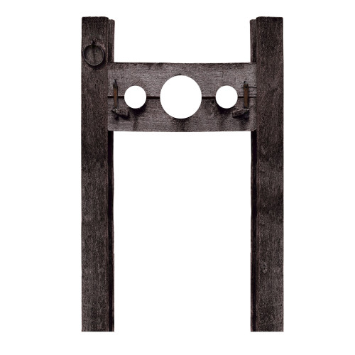 Pillory Post Cardboard Cutout