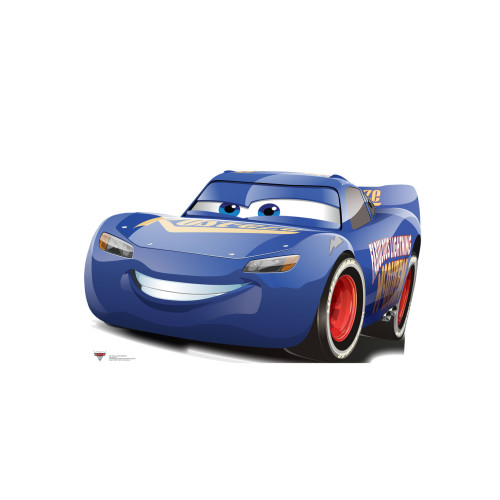 Lightning McQueen Blue (Cars 3) Cardboard Cutout