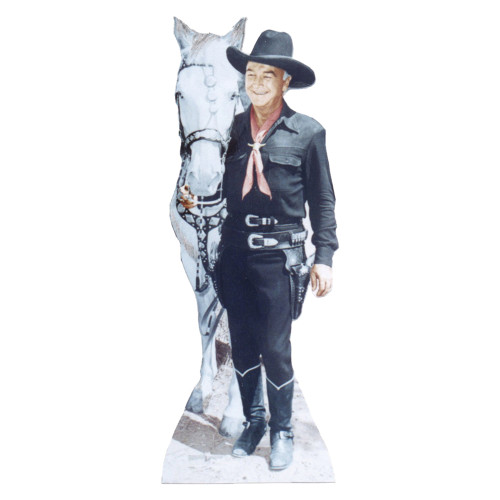Hopalong Cassidy Cardboard Cutout