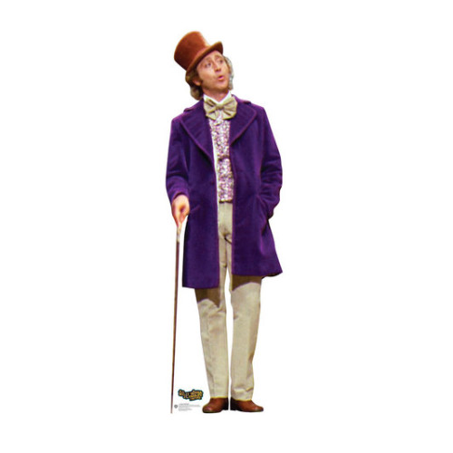 Willy Wonk Cardboard Cutout