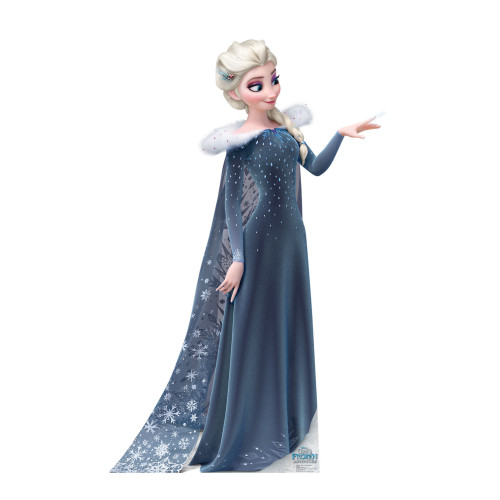 Elsa Olafs Frozen Adventure Cardboard Cutout