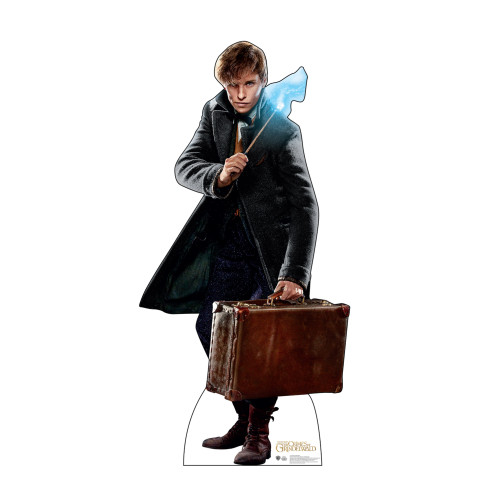 Newt Scamander Glowing Wand Cardboard Cutout