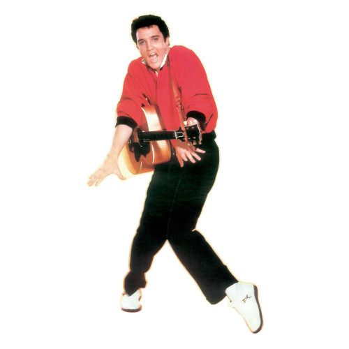 Elvis Presley - Red Sweater TALKING Cutout