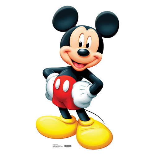 Mickey Mouse Classic Red Cardboard Cutout