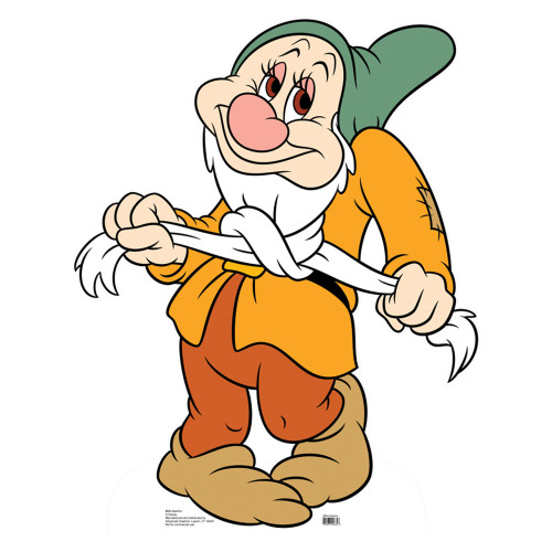 Bashful Snow White and the Seven Dwarves Cardboard Cutout Bashful Snow White and the Seven Dwarves Cardboard Cutout