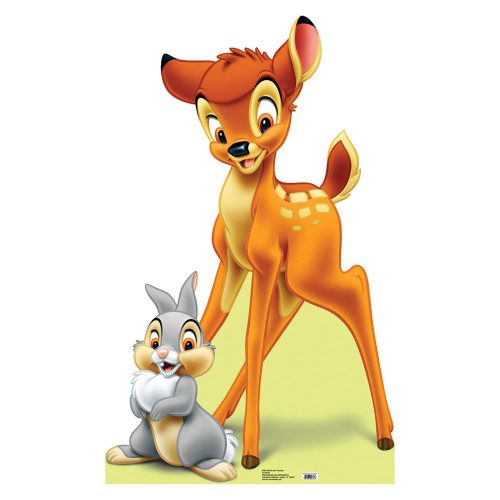 Bambi and Thumper Cardboard Cutout Bambi and Thumper Cardboard Cutout