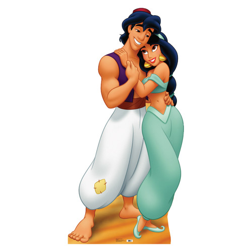 Aladdin and Jasmine Aladdin Cardboard Cutout Aladdin and Jasmine Aladdin Cardboard Cutout