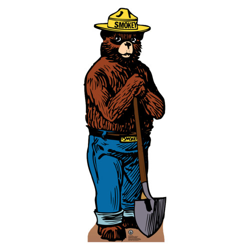 Smokey the Bear Cardboard Cutout