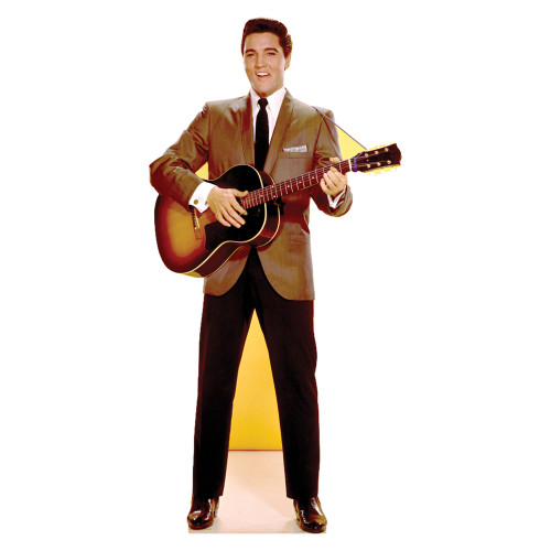 Elvis Sportscoat Guitar Cardboard Cutout