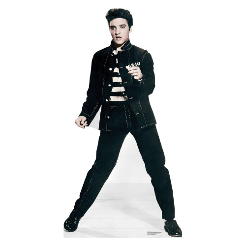 Elvis Jailhouse Rock in Color Cardboard Cutout