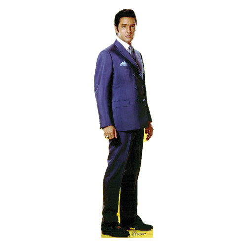 Elvis Double Breasted Coat Cardboard Cutout