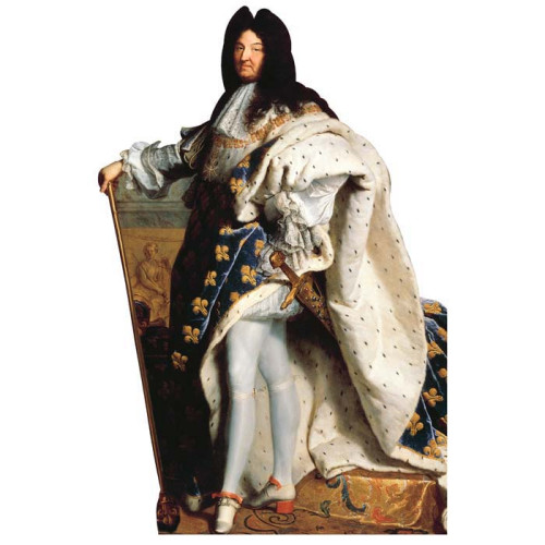 King Louis XIV Cardboard Cutout King Louis XIV Cardboard Cutout