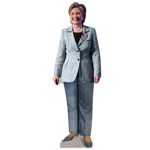 Hillary Clinton Gray Suit Cardboard Cutout Hillary Clinton Gray Suit Cardboard Cutout