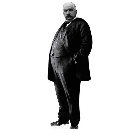 J. P. Morgan Cardboard Cutout
