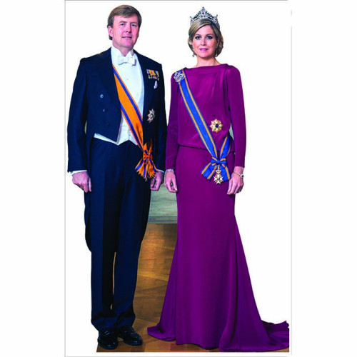 Dutch King & Queen Cardboard Cutout Dutch King & Queen Cardboard Cutout