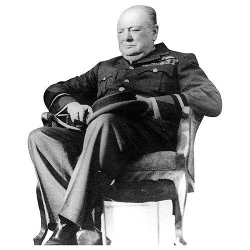 Winston Churchill Sitting Cardboard Cutout Winston Churchill Sitting Cardboard Cutout