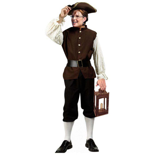 Sarah Palin Paul Revere Cardboard Cutout