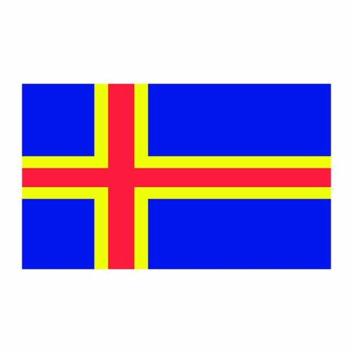 Aland Islands Flag Cardboard Cutout Aland Islands Flag Cardboard Cutout