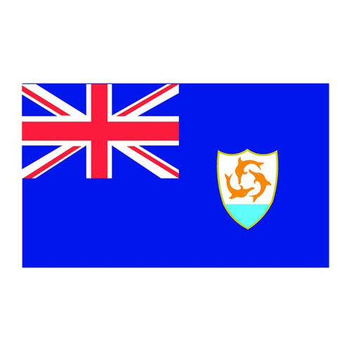 Anguilla Flag Cardboard Cutout Anguilla Flag Cardboard Cutout