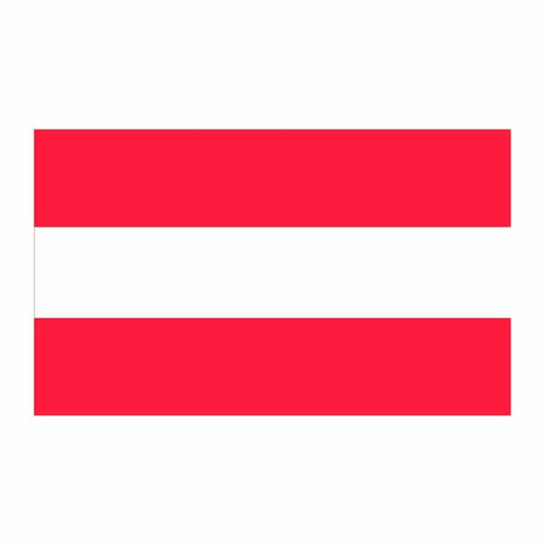 Austria Flag Cardboard Cutout Austria Flag Cardboard Cutout