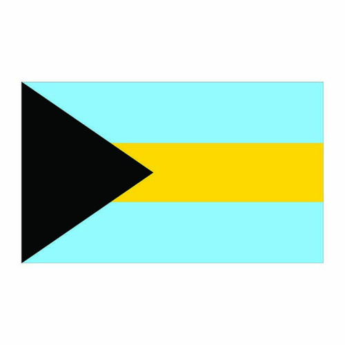 Bahamas Flag Cardboard Cutout Bahamas Flag Cardboard Cutout