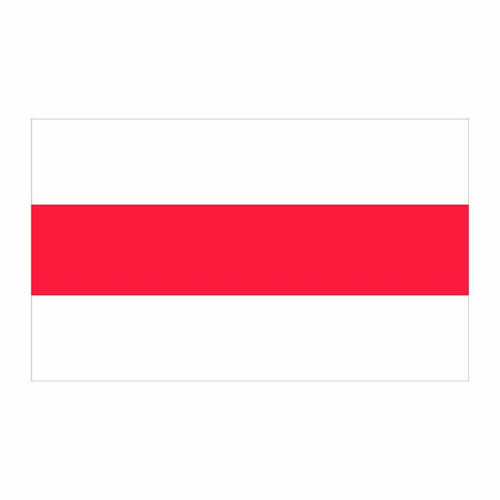 Belorussia Flag Cardboard Cutout