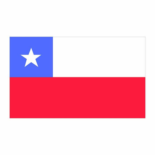 Chile Flag Cardboard Cutout