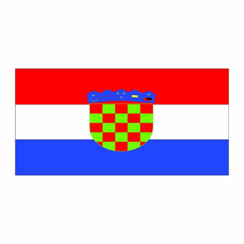 Croatia Flag Cardboard Cutout Croatia Flag Cardboard Cutout