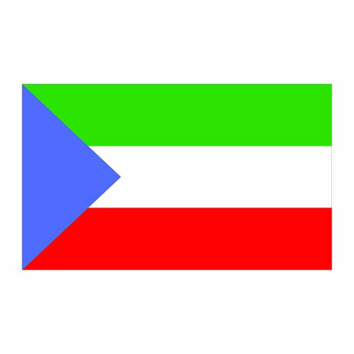 Equatorial Guinea Flag Cardboard Cutout Equatorial Guinea Flag Cardboard Cutout