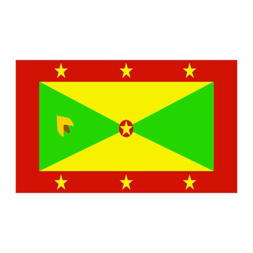Grenada Flag Cardboard Cutout