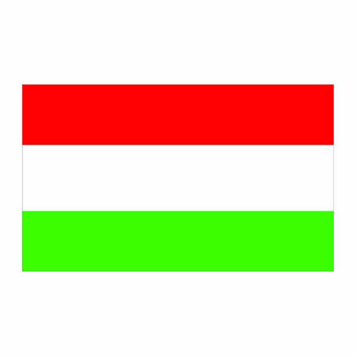 Hungary Flag Cardboard Cutout Hungary Flag Cardboard Cutout