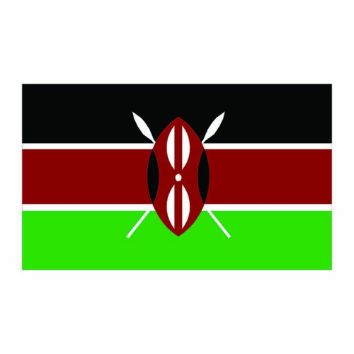 Kenya Flag Cardboard Cutout