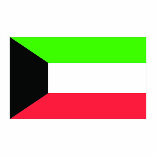 Kuwait Flag Cardboard Cutout Kuwait Flag Cardboard Cutout