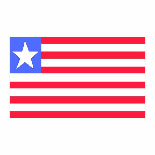 Liberia Flag Cardboard Cutout Liberia Flag Cardboard Cutout