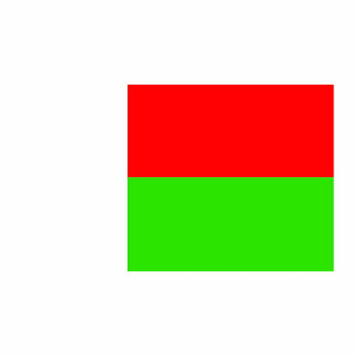 Madagascar Flag Cardboard Cutout Madagascar Flag Cardboard Cutout